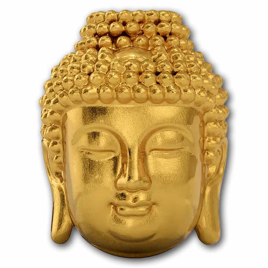 Kuvera 24K Buddha Charm