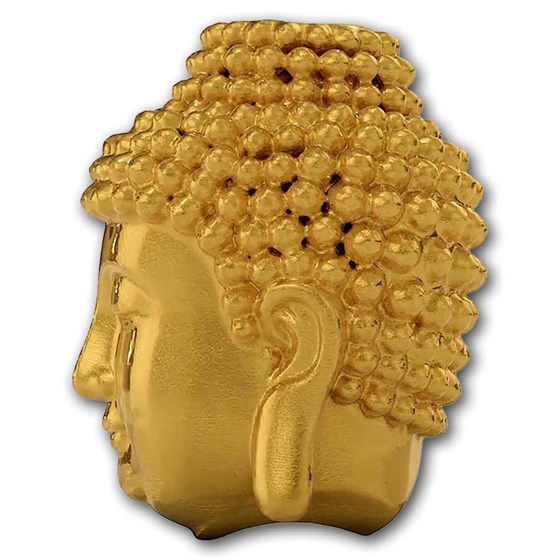 Kuvera 24K Buddha Charm