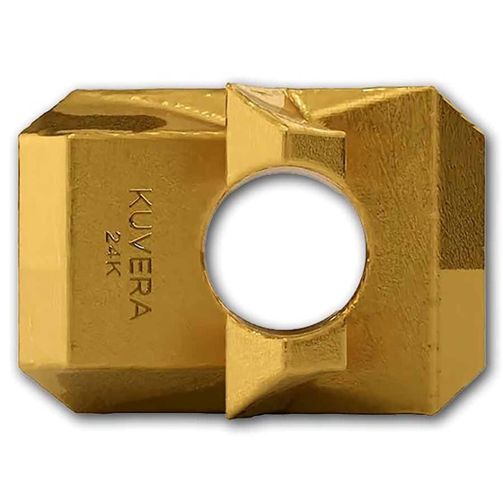Kuvera 24K Cross Charm