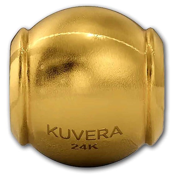 Kuvera 24K Small Bead Charm - Spherical