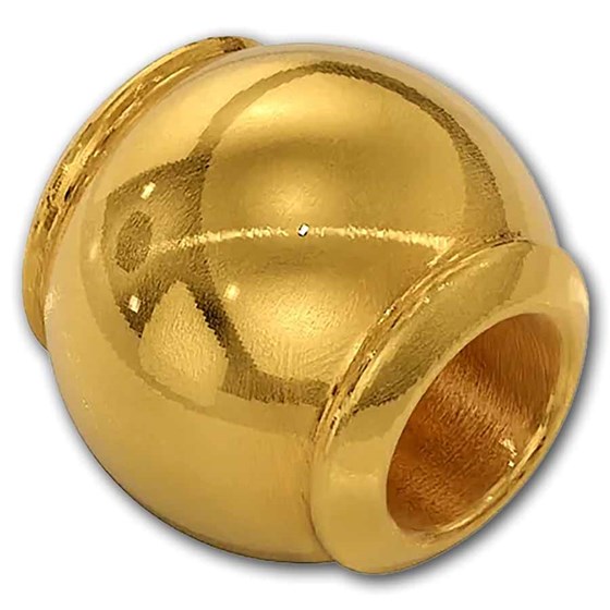 Kuvera 24K Small Bead Charm - Spherical