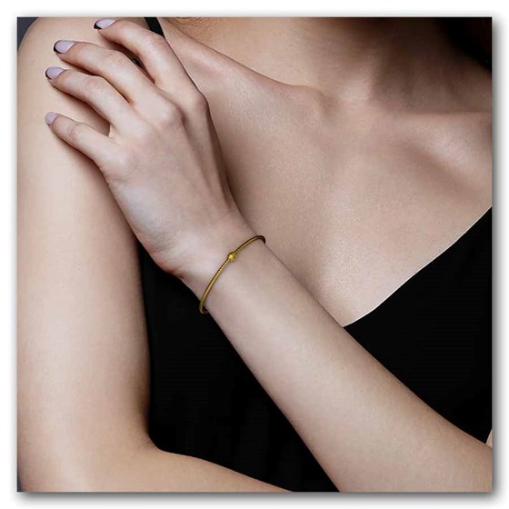 Kuvera 24K Small Bead Charm - Spherical