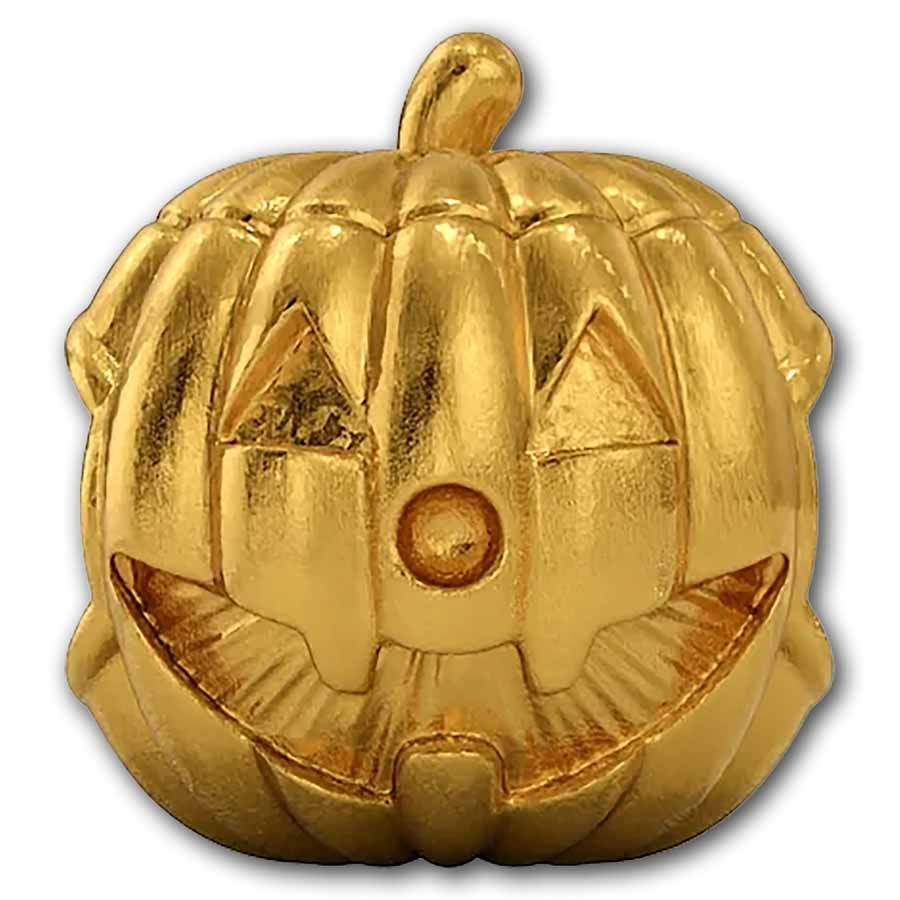 Kuvera 24K Pumpkin Charm