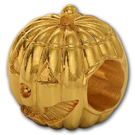 Kuvera 24K Pumpkin Charm