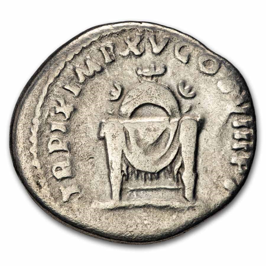 Roman Empire AR Denarius Titus (79-81 AD) Fine (Random)