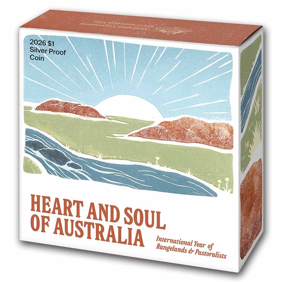 2026 Australia Silver $1 Heart & Soul of Australia (Proof)
