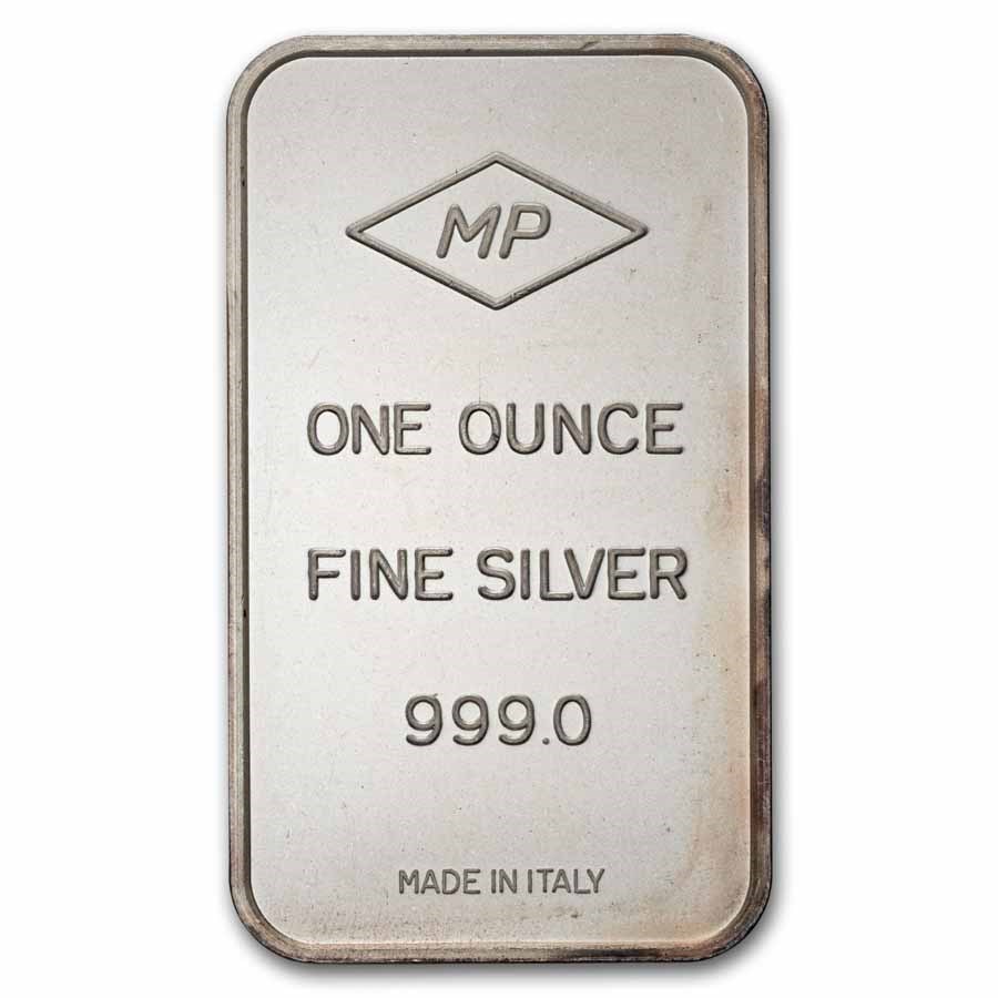 1 oz Silver Bar - Johnson Matthey (Metalli Preziosi)