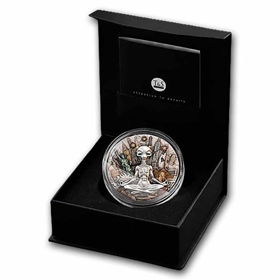 2026 Niue 2 oz Silver Darkest Hour (Colorized) w/Box &amp; COA