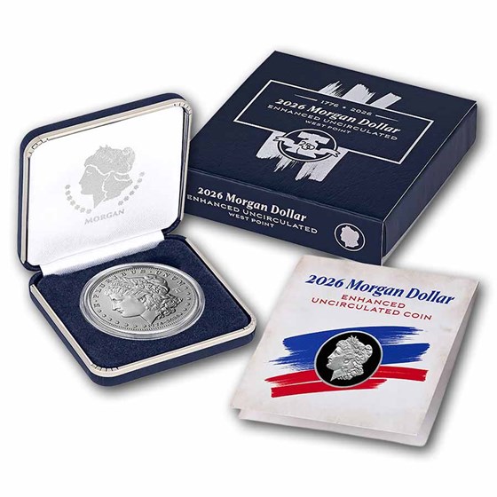 2026 Silver Morgan Dollar BU (250 Privy, Box &amp; COA)