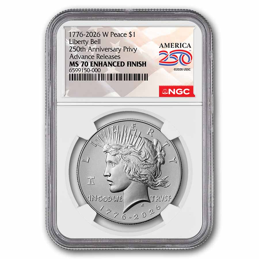 2026 Silver Peace Dollar MS-70 NGC (250 Privy, AR, SemiQ)
