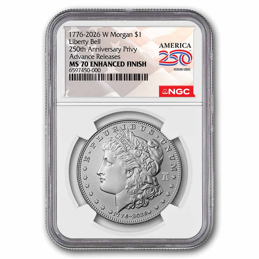 2026 Silver Morgan Dollar MS-70 NGC (250 Privy, AR, SemiQ)