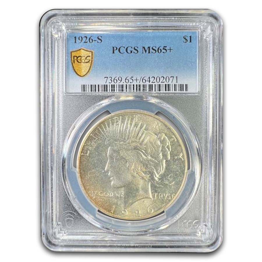 1926-S Peace Dollar MS-65+ PCGS