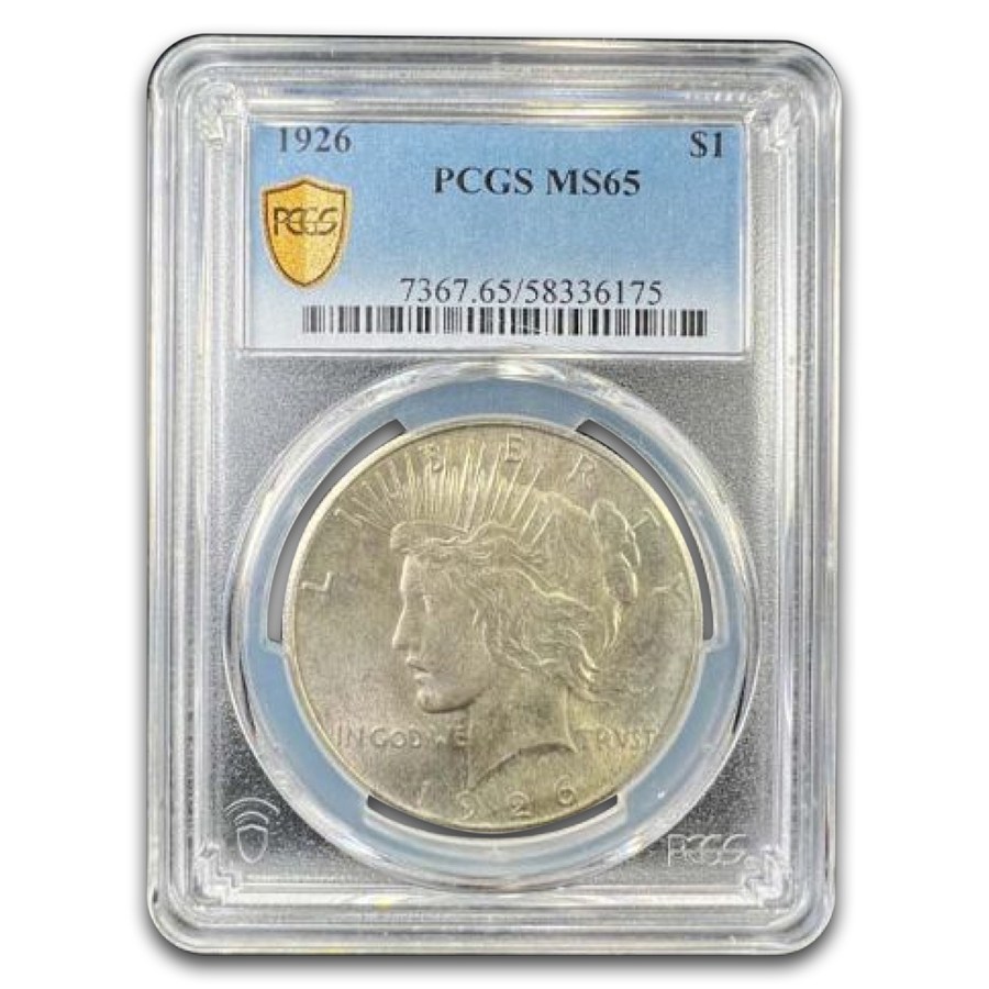 1926 Peace Dollar MS-65 PCGS (Toned)