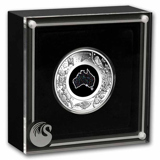2026 AUS 1 oz Silver Matrix Opal Great Southern Land Proof