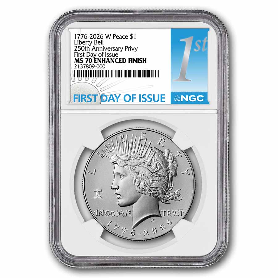 2026 Silver Peace Dollar MS-70 NGC (250 Privy, FDI)