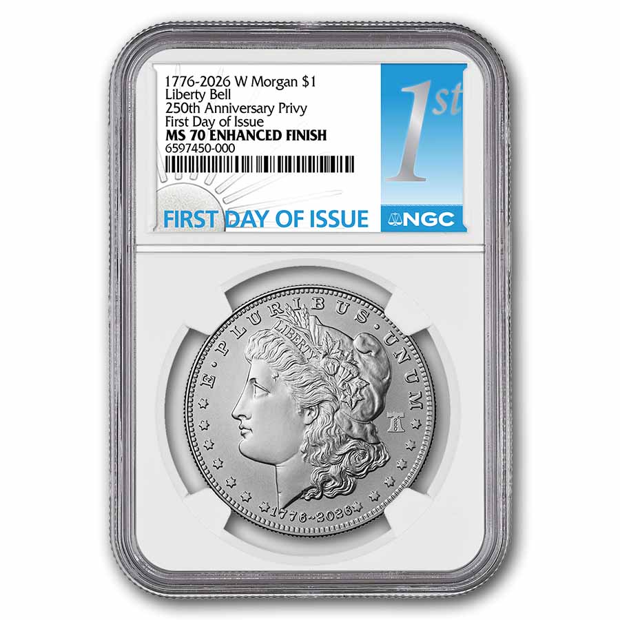 2026 Silver Morgan Dollar MS-70 NGC (250 Privy, FDI)