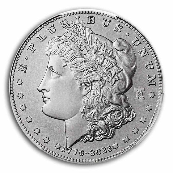 2026 Silver Morgan Dollar MS-70 PCGS (250 Privy, FDI, 250th)