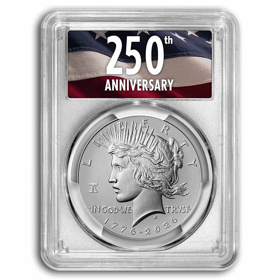 2026 Silver Peace Dollar MS-70 PCGS (250 Privy, AR, 250th)