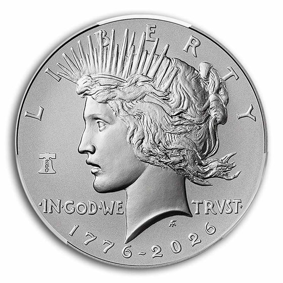 2026 Silver Peace Dollar MS-70 PCGS (250 Privy, FDI, 250th)