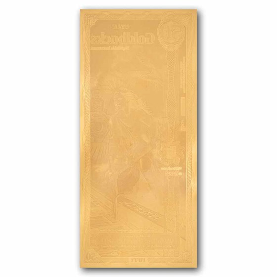 50 Utah Goldback - Aurum Gold Foil Note 24k (New Design)