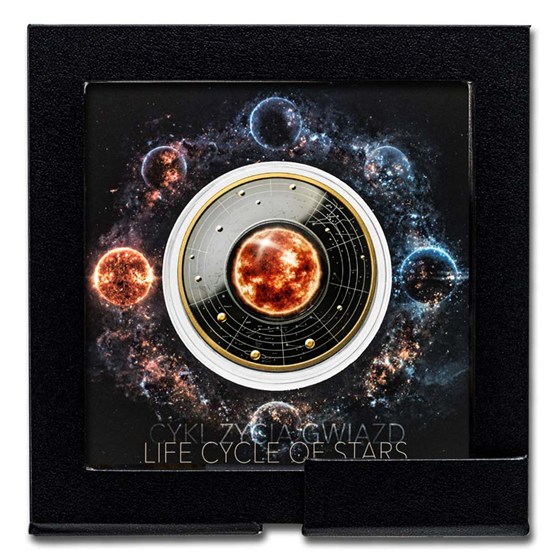 2026 Cameroon Silver Life Cycle of Stars: Sun-Like Star