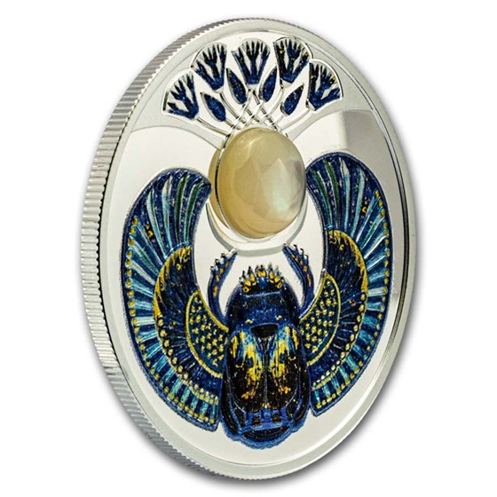 2026 Niue Silver Pearl Scarab Proof (w/ Box & COA)