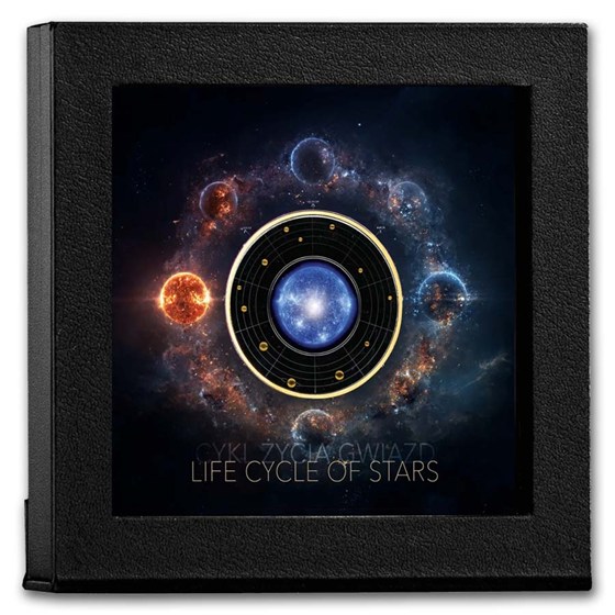 2026 Cameroon Silver Life Cycle of Stars: Blue Supergigant