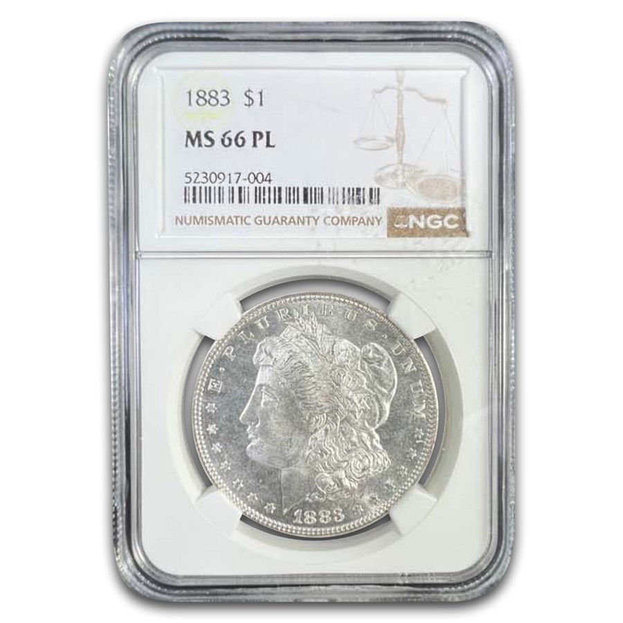 1883 Morgan Dollar MS-66 NGC (PL)