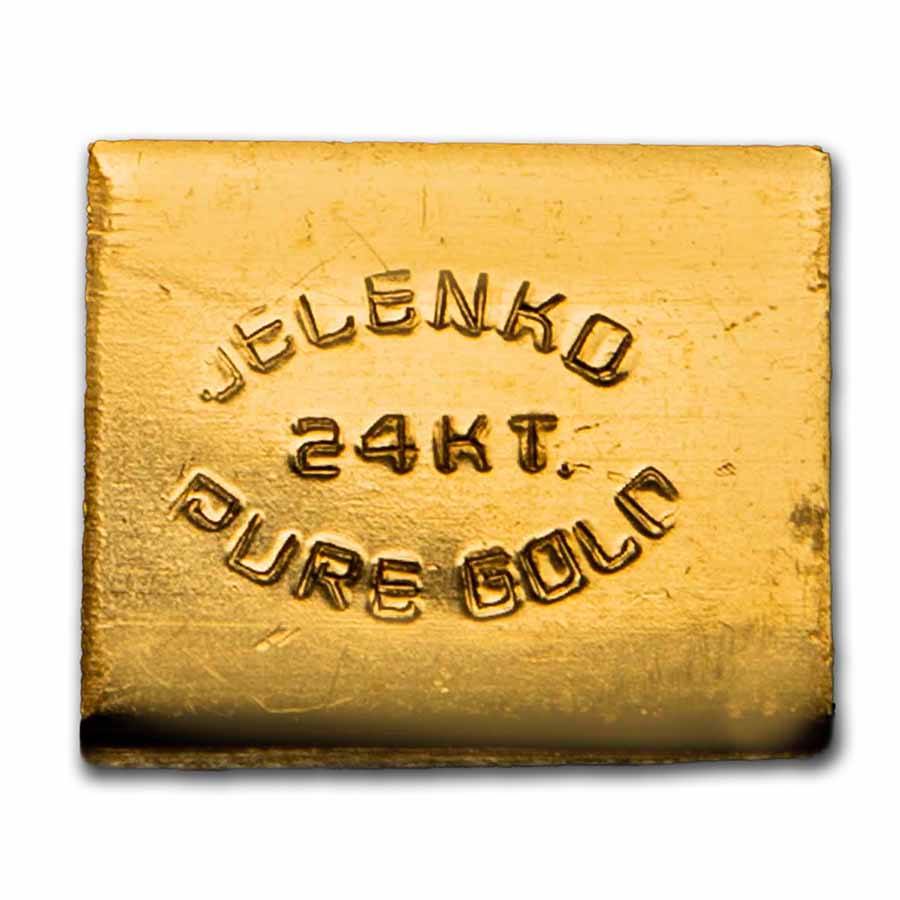 1/10 oz Gold Bar - Jelenko Dental (24K)