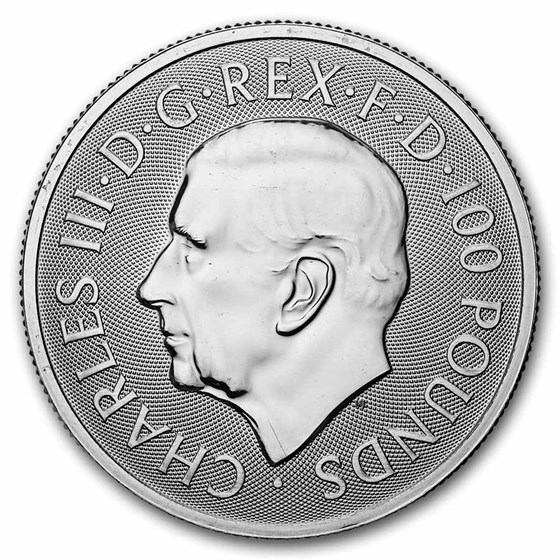 2026 GB 1 oz Platinum Royal Tudor Beasts The Royal Dragon BU