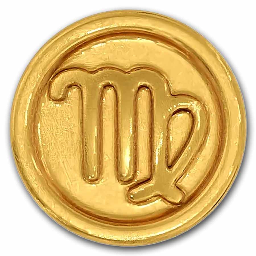 Kuvera 24K Zodiac Virgo Charm