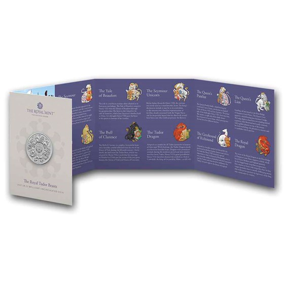 2027 GB Royal Tudor Beasts The Completer BU (w/ Display Card)