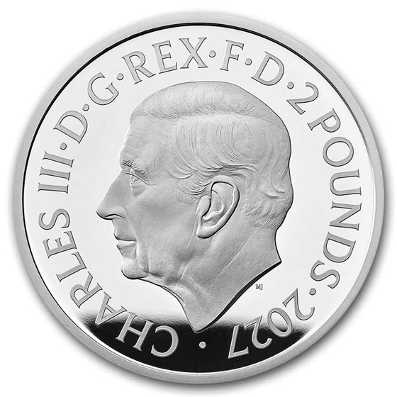 2027 GB Royal Tudor Beasts The Completer 1 oz Silver Proof Coin
