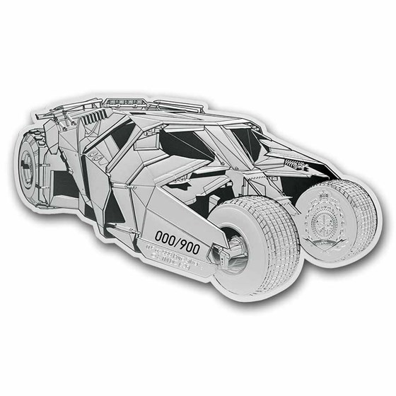 2026 Niue 1/2 oz Silver $2 DC Batman Begins: The Tumbler