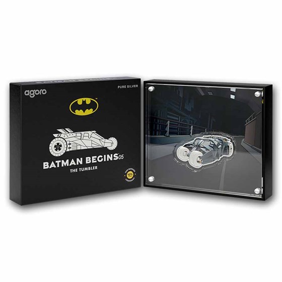 2026 Niue 1/2 oz Silver $2 DC Batman Begins: The Tumbler