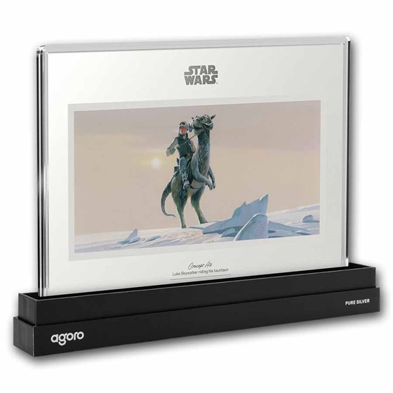 2026 Niue 20g Silver $2 Star Wars: Luke Riding His Tauntaun Foil