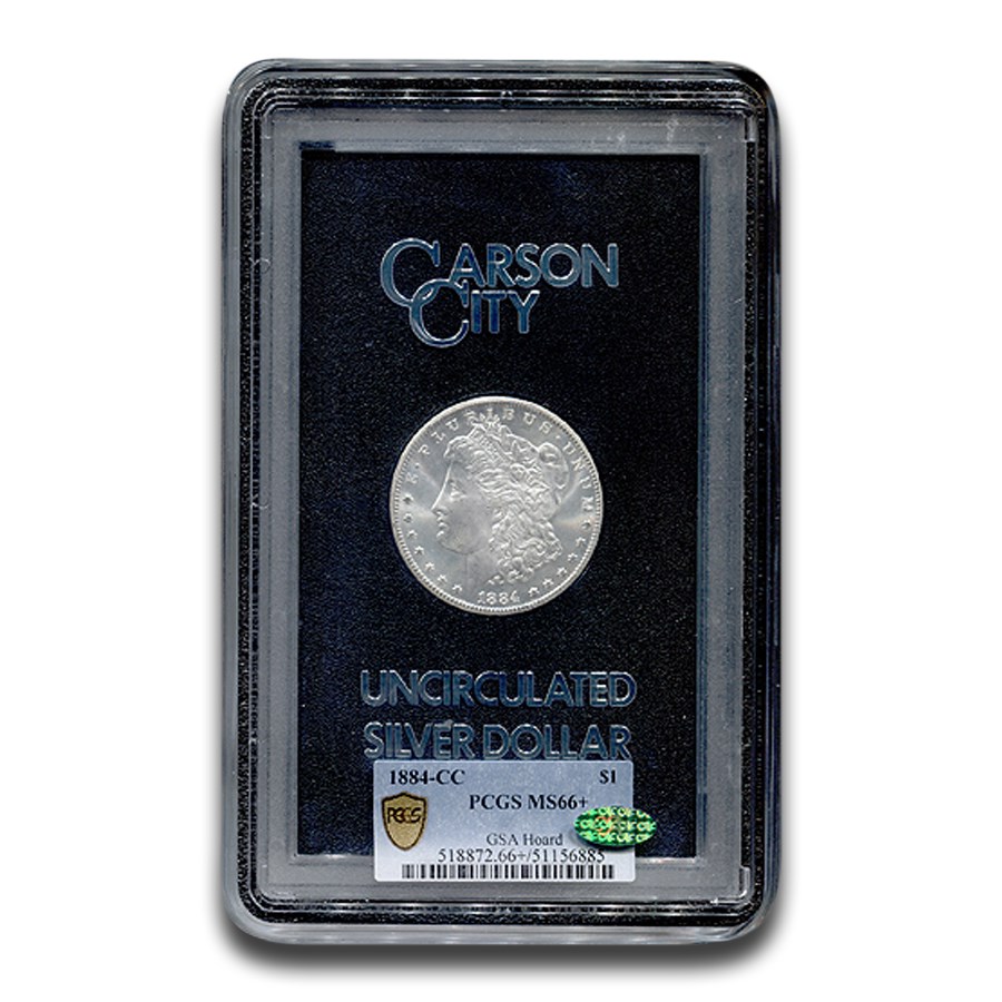 1884-CC Morgan Dollar MS-66+ PCGS CAC (GSA)
