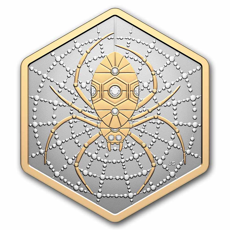 2026 Canada 1 oz Silver $20 Nature's Delight: The Spider