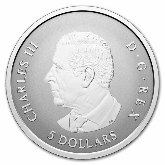 2027 5-Coin Silver Autumn Leaves Fractional Set (Box/COA)