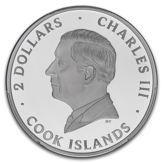 2026 Cook Islands 1/2 oz Silver Mount Rushmore PR-70 PCGS FDI
