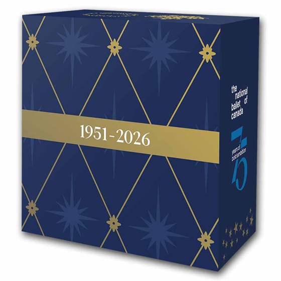 2026 RCM 1 oz Ag $20 75th Anniv. of the National Ballet of Canada