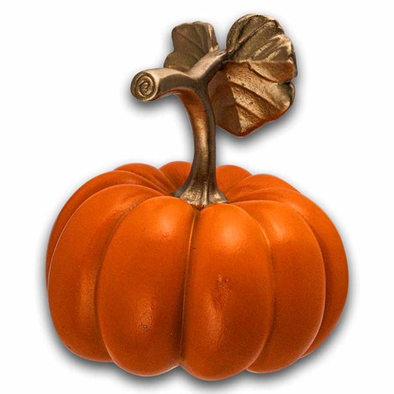 2026 Cameroon 100 gram Copper 3D Pumpkin Shaped Coin