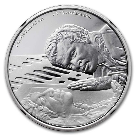 2020 Niue 1 oz Silver Star Wars Lando Calrissian PF-70 NGC (FR)
