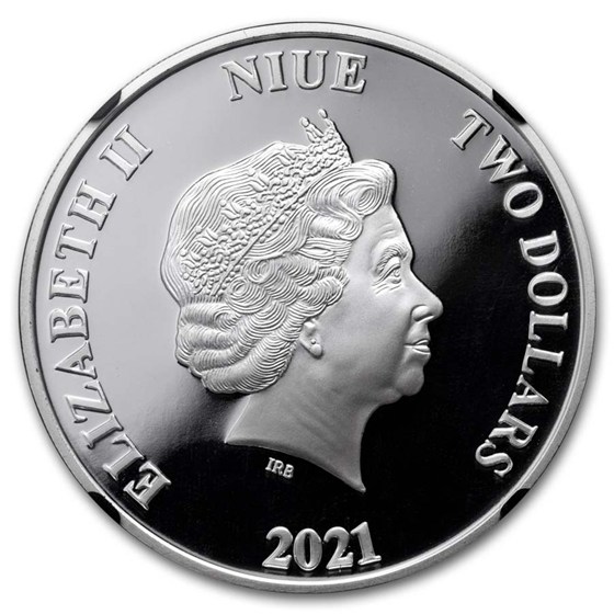 2021 Niue 1 oz Silver Star Wars Anakin Skywalker PF-70 NGC (FR)