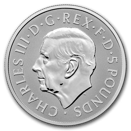 2026 GB 2 oz Silver Royal Tudor Beasts The Seymour Panther BU
