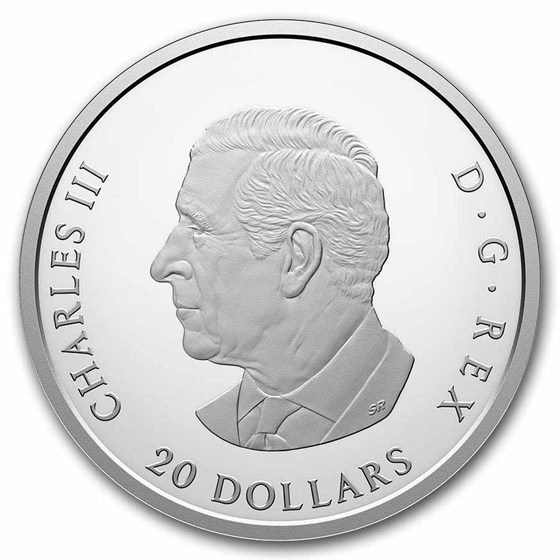 2026 RCM 1 oz Silver $20 150th Anniv of the Library of Parliament