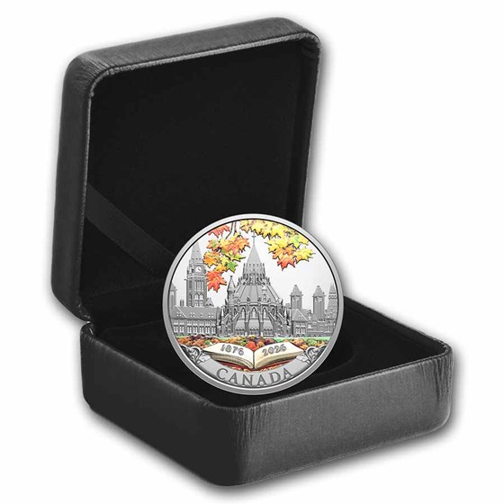 2026 RCM 1 oz Silver $20 150th Anniv of the Library of Parliament