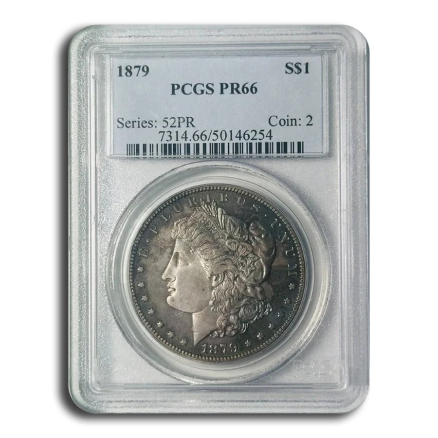 1879 Morgan Dollar PR-66 PCGS