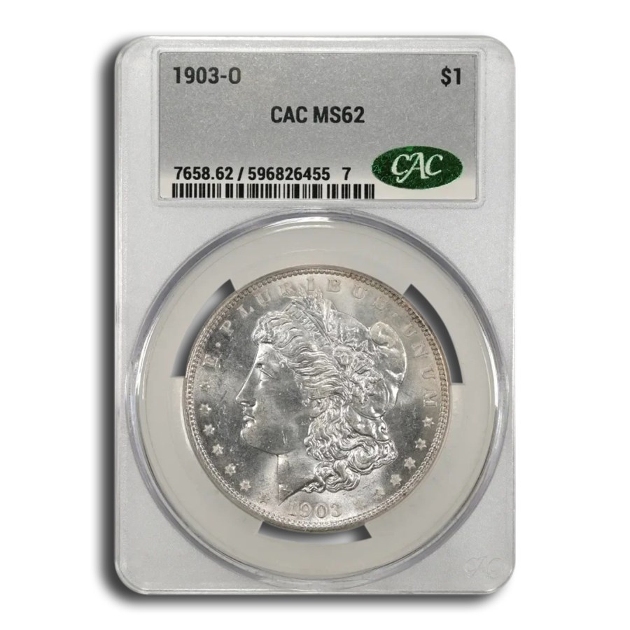 1903-O Morgan Dollar MS-62 CACG