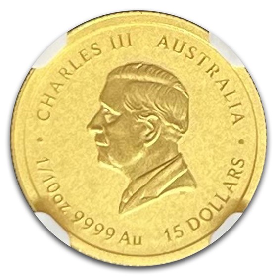 2026 Australia 1/10 oz Gold Lunar Horse MS-70 NGC (Series III)